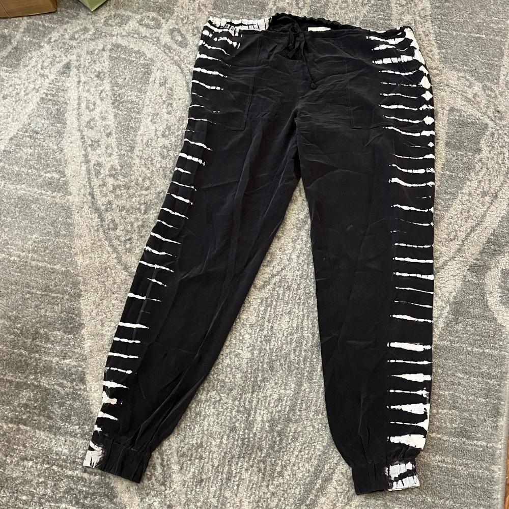 Silk boho pant
